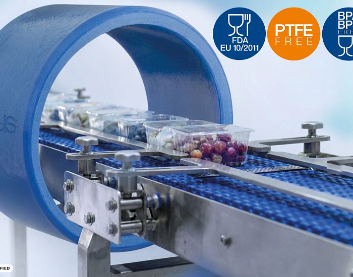 Sin PTFE ni bisfenol: nuevo material para cojinetes en la industria alimentaria